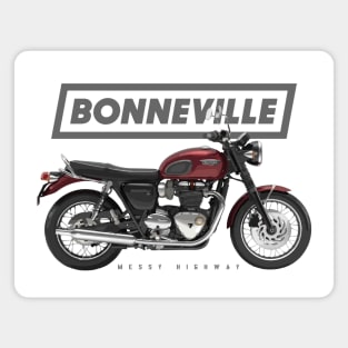 Triumph Bonneville T120 17 red, sl Magnet